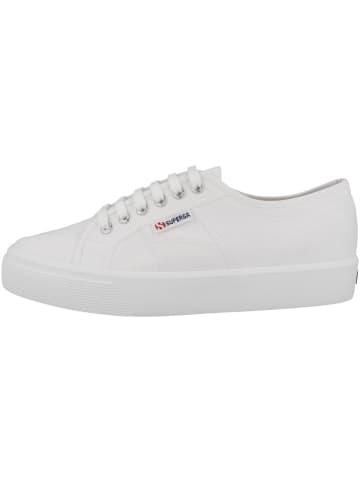 Superga Sneaker low 2730 Cotu Mid Platform in weiss