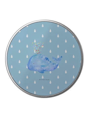 Mr. & Mrs. Panda Blechbox Wal Konfetti ohne Spruch in Blau Pastell