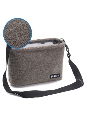 fillikid Wickeltasche Buggy-Organizer Teddy in gray