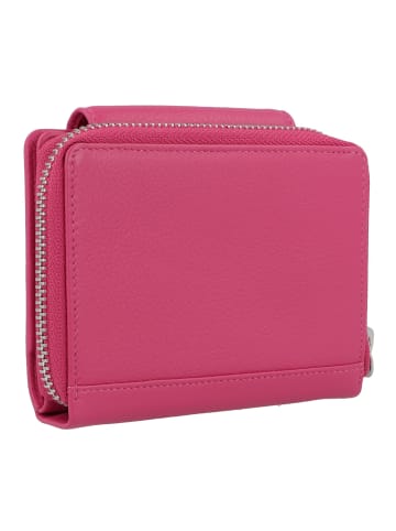 Braun Büffel Joy Geldbörse RFID Schutz Leder 12 cm in pink