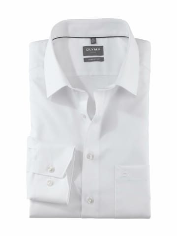 OLYMP Langarm Business Hemd für Herren in Weiß