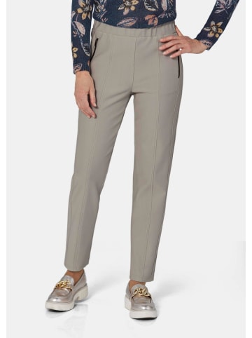 GOLDNER mit Reißverschlusstaschen in stein