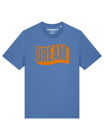 wat? Apparel T-Shirt Dream in Bright Blue