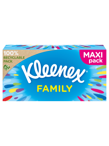 Kleenex Original Kosmetiktücher-Box Taschentücher Tücher 2-lagig 15 x 128 Stk