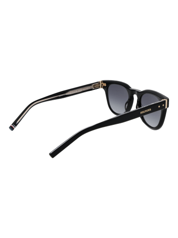 Tommy Hilfiger Männer Sonnenbrille Panto Schwarz