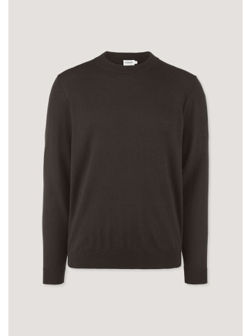 Hessnatur Hessnatur Pullover Regular aus reiner Bio-Merinowolle in kakao braun