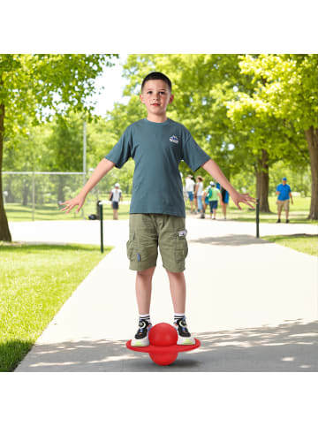relaxdays Pogo Ball in Rot - 100 kg