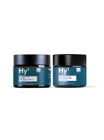 Apothecary 2-tlg. Set: Tagescreme mit Vitamin C & Gesichtsmaske mit Hyaluronsäure