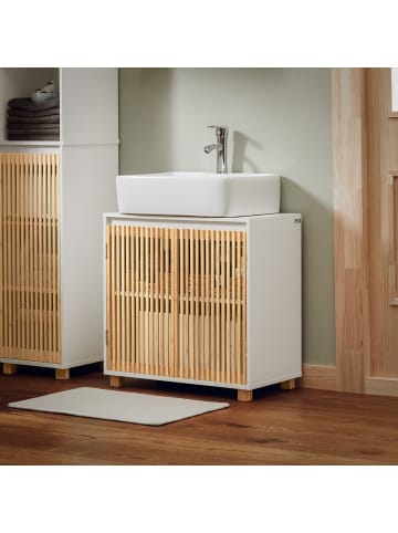 SoBuy Unterschrank in Reinweiß - (W) 33 x (H) 60 x (L) 60 cm