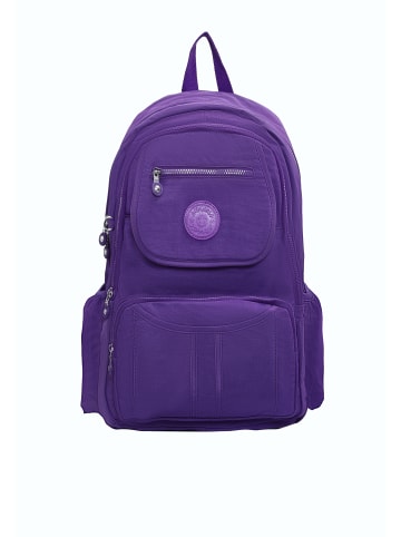 Mindesa Damen Rucksack in Dunkellila