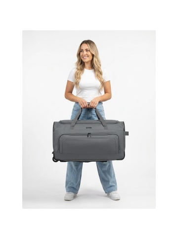 Redolz Duffle Essentials 2 Rollen Reisetasche 71 cm in grey