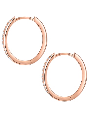 Glanzstücke München Ohrringe aus Sterling Silber mit Zirkonia in roségold
