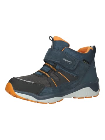 superfit Stiefelette in Blau/Orange