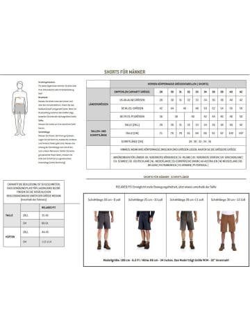 CARHARTT  Short "Ripstop 104727" in Schwarz