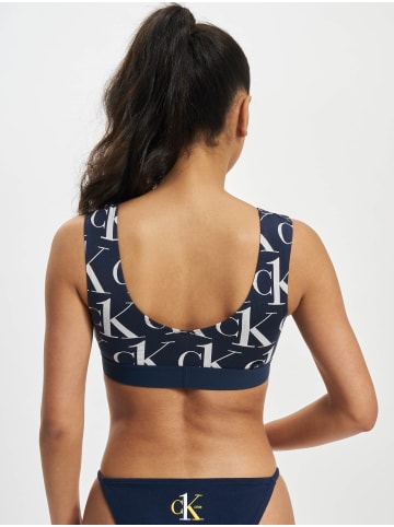 Calvin Klein Calvin Klein BHs in plush ck1 print blue shadow