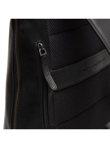 The Chesterfield Brand Filmore Daypack Leder 40 cm Laptopfach black