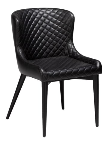 ebuy24 Esszimmerstuhl Vetro Schwarz 50 x 61 cm