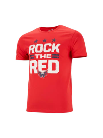 FANATICS Shirt NHL Washington Capitals Rock in Rot
