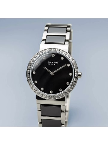 Bering Quarzuhr für Damen in silber