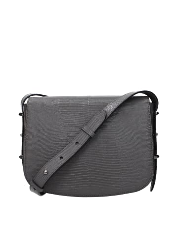 Jimmy Choo Grau Leder Umhängetasche
