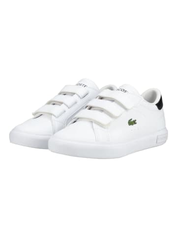 Lacoste Sneaker POWERCOURT Weiß/Schwarz