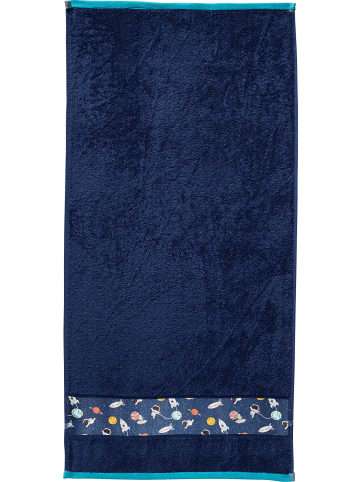 Erwin Müller Frottier Kinder-Handtuch Space in dunkelblau