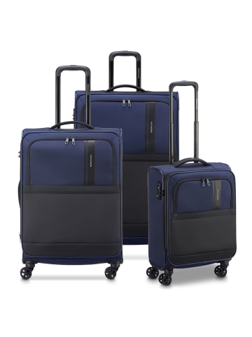 Roncato Metropolitan 4 Rollen Kofferset 3-teilig mit Dehnfalte in blue