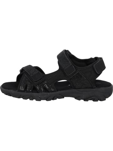 Palado Sandalen Ginva in Schwarz Glitzer