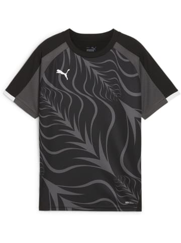 Puma Sportshirt "individualLIGA Graphic Jersey Jr" in Schwarz