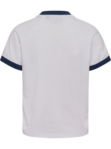 Hummel T-Shirt Hmlpulse Damen in WHITE/BLUE