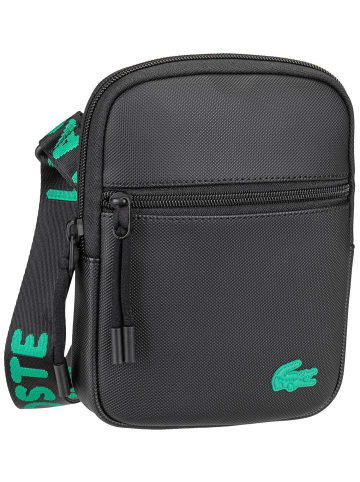 Lacoste Umhängetasche LCST Seasonal NH4679TX in Jacquard Webbing Noir