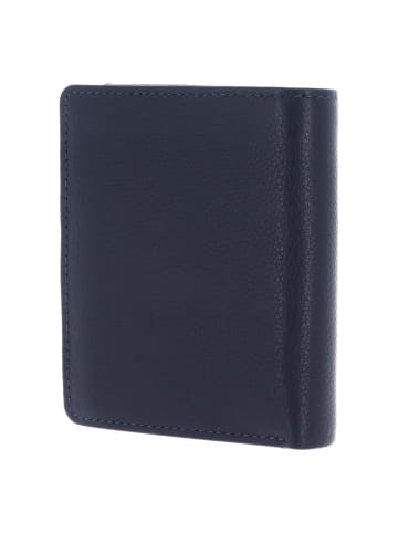 Golden Head Capri Geldbörse RFID Schutz Leder 10 cm blau