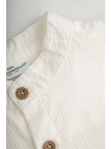Coccodrillo 3/4-arm bluse in ecru