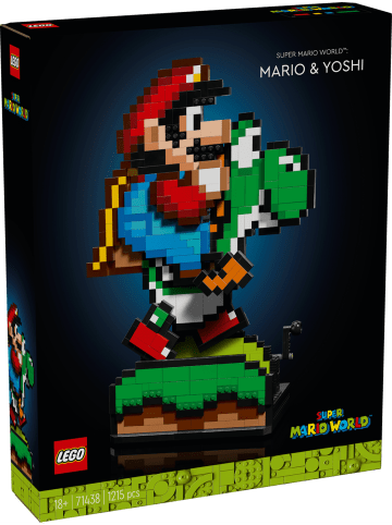 LEGO Super Mario™ Super Mario World™: Mario & Yoshi in Mehrfarbig ab 18 Jahre