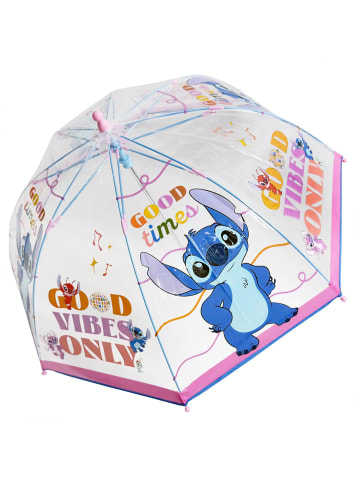 Stitch Kinder Regenschirm in Rosa