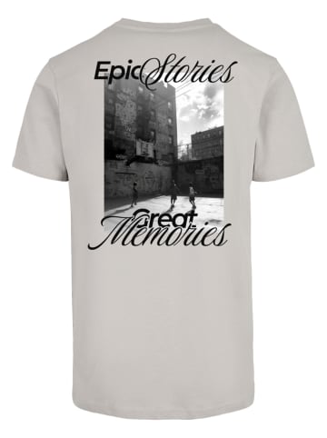 Mister Tee Mister Tee Epic Stories Great Memories Tee in lightasphalt