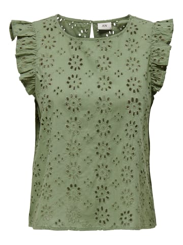 JDY Top in Oil Green