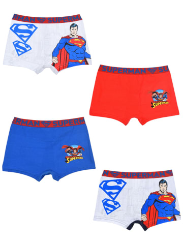 Superman 4er-Set: Boxershorts Superman in Bunt