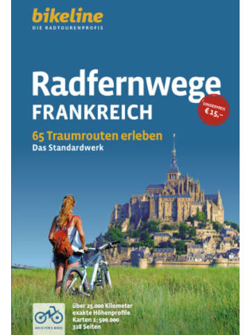 Esterbauer Buch - Radfernwege Frankreich