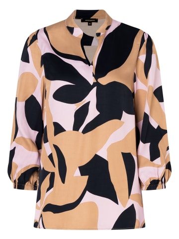 More & More Printbluse in abstract leaves print