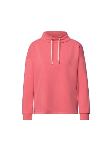 Street One Sweatshirt in striking coral