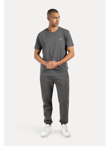 SMILODOX T-Shirt Ilyas in Grau