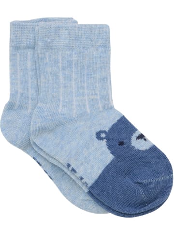 Minymo Kinder Socken "Baby Socks (2-Pack)" in Blau