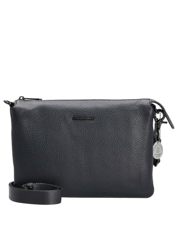 Mandarina Duck Mellow Leather - Umhängetasche 28 cm (almond) in dress blue