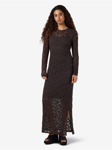 Noisy may Kleid in Knielänge in Chocolate Brown1