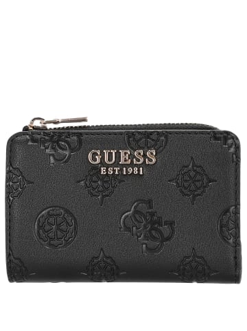 Guess Laurel II SLG Zip Around - Kreditkartenetui (black logo) in black logo
