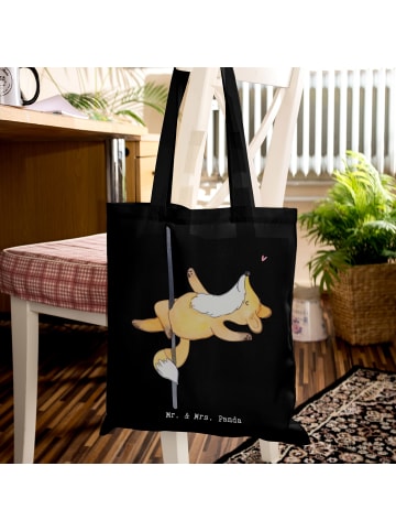 Mr. & Mrs. Panda Ostergeschenk Fuchs PoledanZeichen ohne Spruch in Schwarz