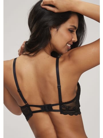 LASCANA Push-up-BH in schwarz