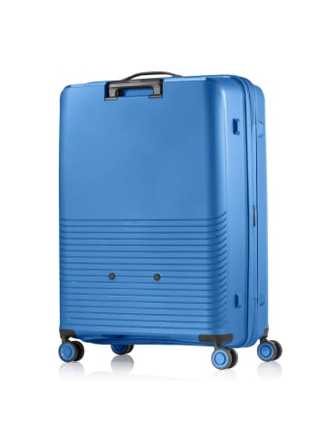 Pack Easy Jet 4 Rollen Trolley 75 cm mit Dehnfalte in marine