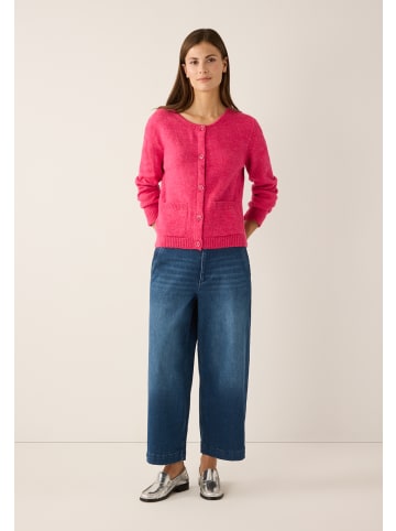 More & More High Waist Jeans Culotte in dark blue denim